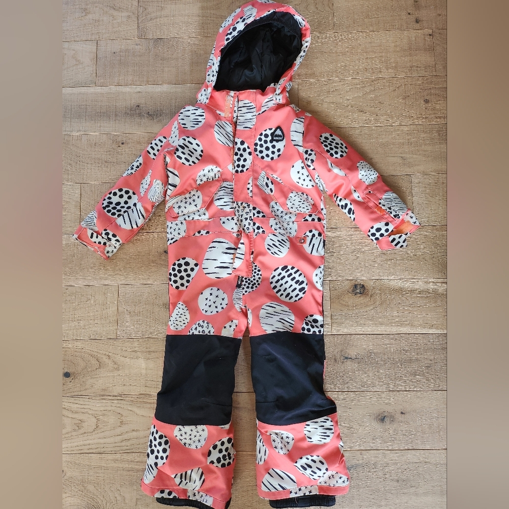 Girls Burton one piece Snowboard outfit